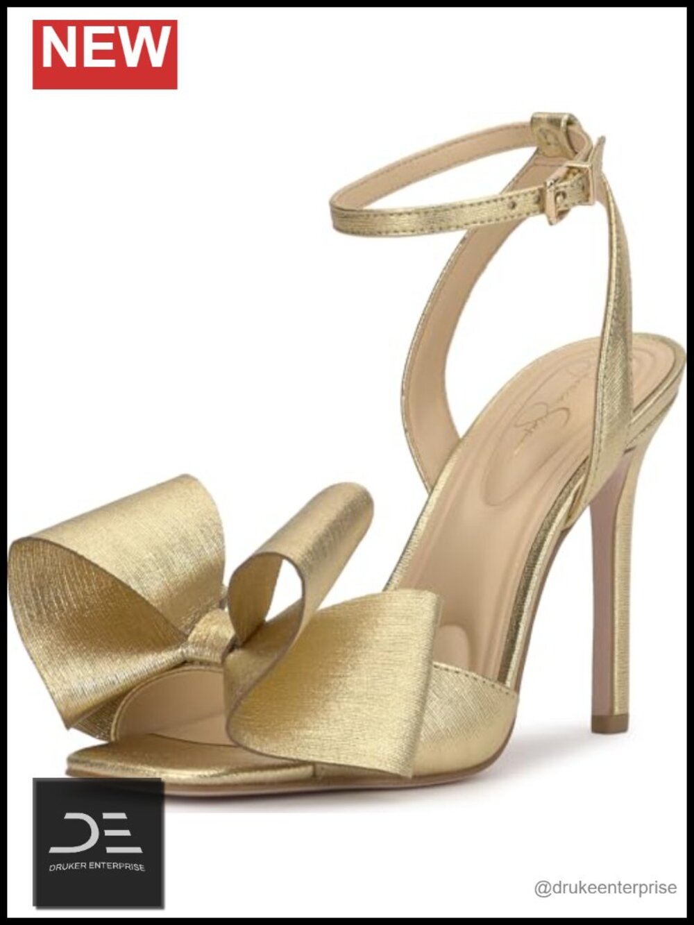 Satin Bow Heeled Sandals Stiletto Ankle Strap Formal Party Shoes